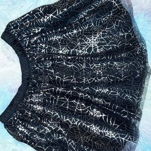 CAT & JACK METALLIC SPIDER WEB TUTU